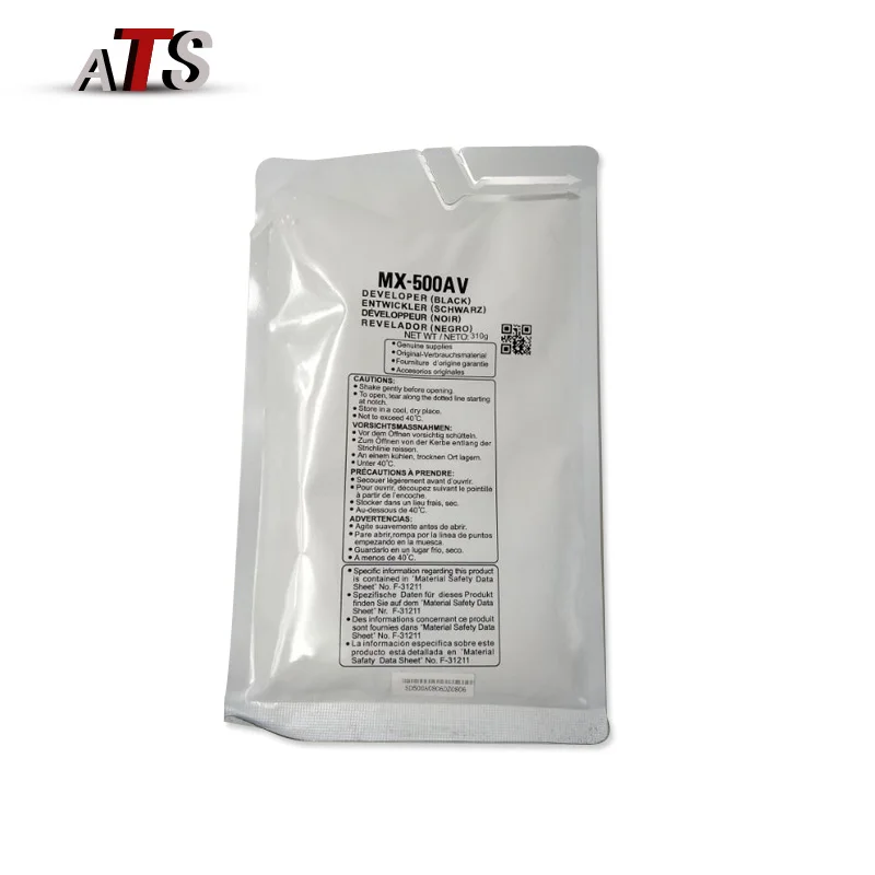 310G Black Developer Powder MX-500AV For Sharp M 283 363 452 453 503 Compatible M283 M363 M452 M453 M503 Copier Supplies
310G Black Developer Powder MX-500AV For Sharp M 283 363 452 453 503 Compatible M283 M363 M452 M453 M503 Copier Supplies