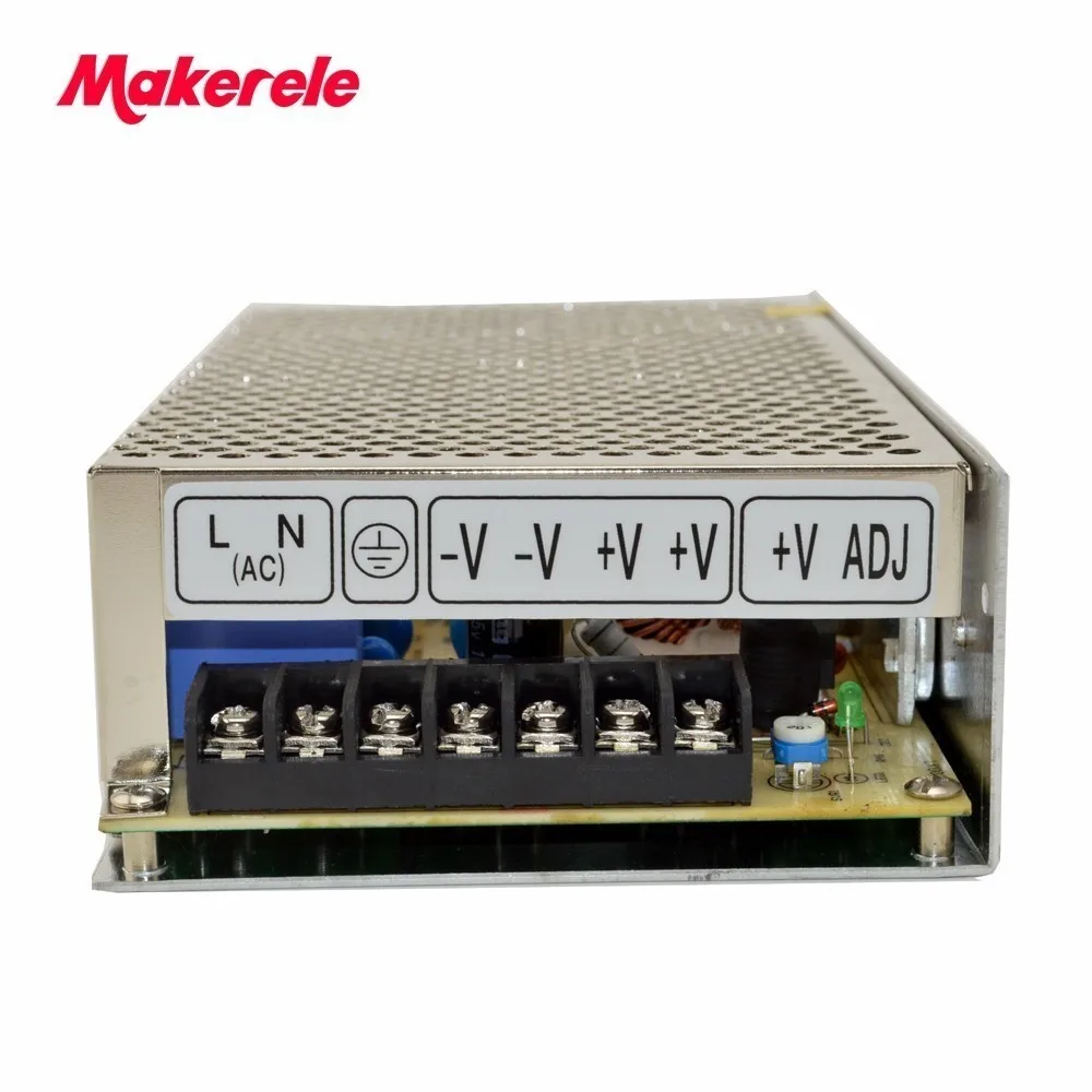 150W single output credible S-150-27 5.6A 150W 27V switch power supplies wtih CE certification
150W single output credible S-150-27 5.6A 150W 27V switch power supplies wtih CE certification