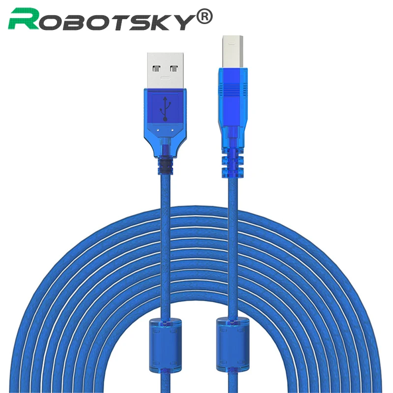 High Speed USB 2.0 Type A to B Male to Male Scanner Printer Cable Sync Data Charger Cable for Laser Printer HP
High Speed USB 2.0 Type A to B Male to Male Scanner Printer Cable Sync Data Charger Cable for Laser Printer HP