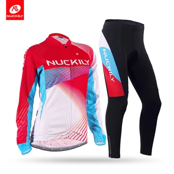 NUCKILY Winter Women's Cycling Jersey Suit Star Design Custom Fit Winter Thermal Fleece Bike Wear GE008GF008
NUCKILY Winter Women's Cycling Jersey Suit Star Design Custom Fit Winter Thermal Fleece Bike Wear GE008GF008