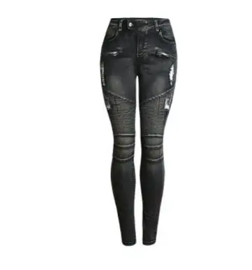 2019 Women's Denim Pencil Pants Motorcycle Biker Zip Jeans Female Mid High Waist Stretch Denim Skinny Pants Motor Jeans K1001
2019 Women's Denim Pencil Pants Motorcycle Biker Zip Jeans Female Mid High Waist Stretch Denim Skinny Pants Motor Jeans K1001