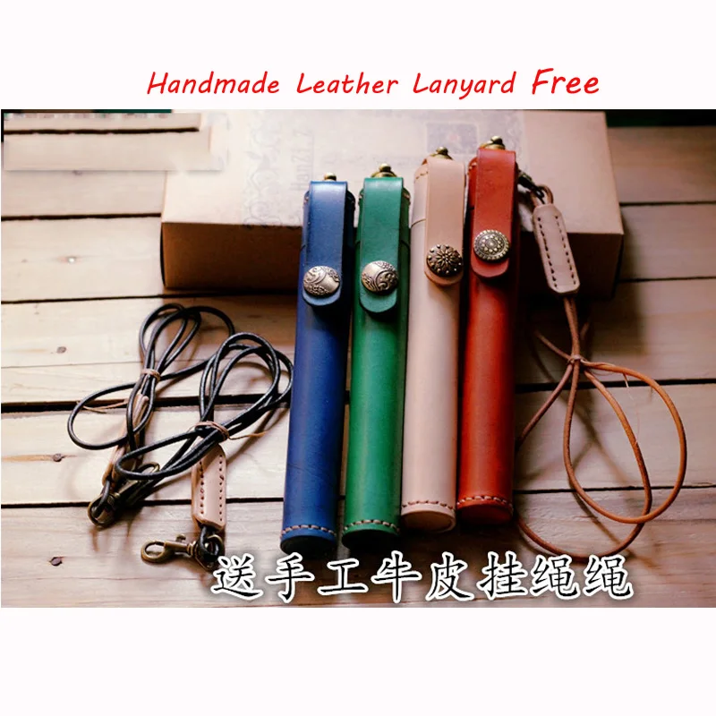 Genuine Natural Leather Pen Bag Fountain Ballpoint Holder Pencil Case Office School Ofiice Supplies +Leather Lanyard Free
Genuine Natural Leather Pen Bag Fountain Ballpoint Holder Pencil Case Office School Ofiice Supplies +Leather Lanyard Free