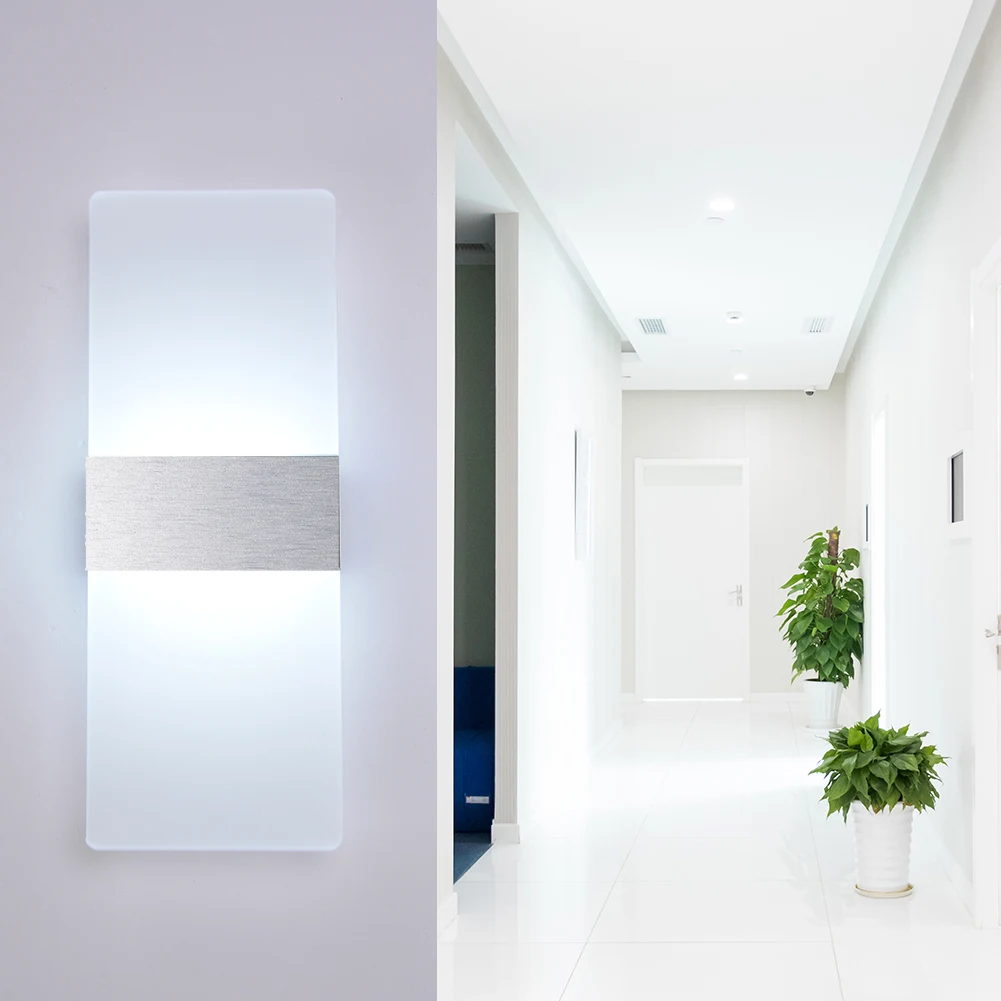 LED Wall Light Lamp 12W 29x11cm Waterproof High Brightness for Home Bedroom Kitchen DNJ998
LED Wall Light Lamp 12W 29x11cm Waterproof High Brightness for Home Bedroom Kitchen DNJ998