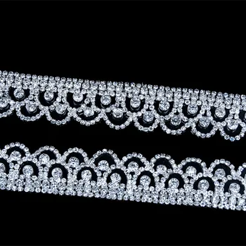 10Yards Rhinestone Crystal Gold Silver Tassel Bridal Dress Applique Trim Wedding Cake Decoration
10Yards Rhinestone Crystal Gold Silver Tassel Bridal Dress Applique Trim Wedding Cake Decoration