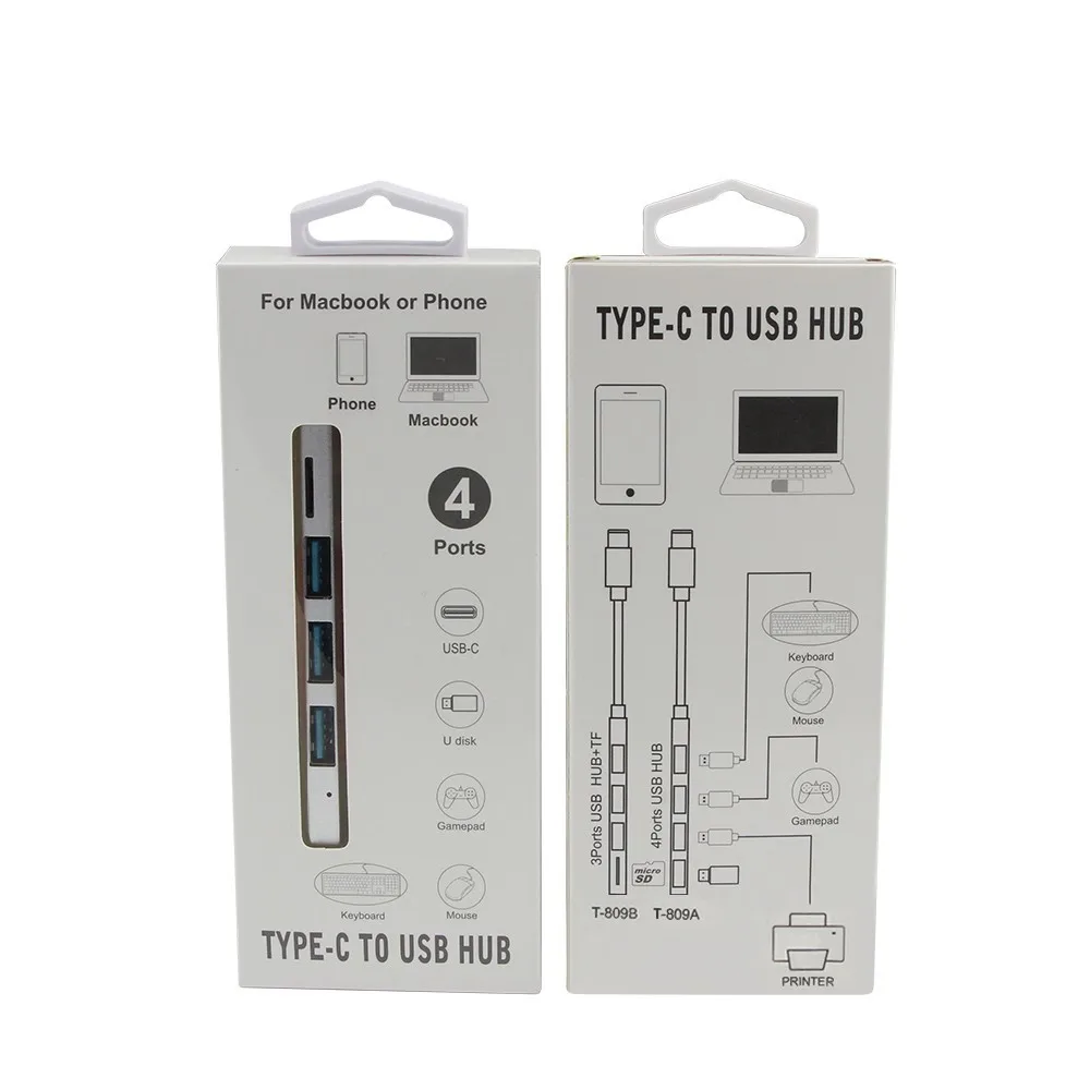USB HUB 3.0 Type C High Speed 3 Port