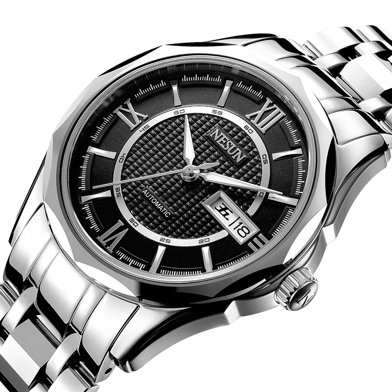 Switzerland NESUN Japan NH36A Automatic Mechanical Watch Men Luxury Brand Men's Watches Sapphire 100M Waterproof Clocks N9212-3
Switzerland NESUN Japan NH36A Automatic Mechanical Watch Men Luxury Brand Men's Watches Sapphire 100M Waterproof Clocks N9212-3
