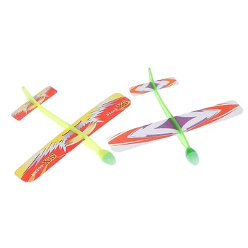 Aircraft Educational Toy Elastic Rubber Band Powered DIY Foam Plane Model Kit
Aircraft Educational Toy Elastic Rubber Band Powered DIY Foam Plane Model Kit
