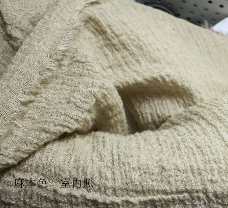 M315 Washed Crinkle 55% Linen 45% cotton linen fabric 130 cm 146 gsm full color for dress sewing fabric 100 meters wholesale
M315 Washed Crinkle 55% Linen 45% cotton linen fabric 130 cm 146 gsm full color for dress sewing fabric 100 meters wholesale