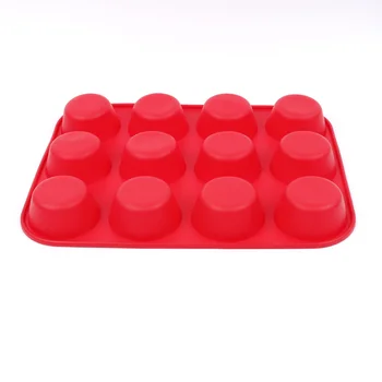 12 Cups Silicone Muffin Mould Cupcake Bakeware Cake Pan Baking Tray Mold Xmas
12 Cups Silicone Muffin Mould Cupcake Bakeware Cake Pan Baking Tray Mold Xmas