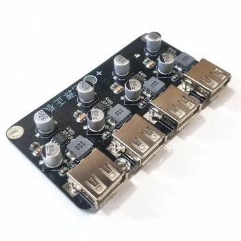 4-Channel USB 12V24V Fast Charging Output Module For QC3.0 Step-Down Power Module Converter Telephone Module Board
4-Channel USB 12V24V Fast Charging Output Module For QC3.0 Step-Down Power Module Converter Telephone Module Board