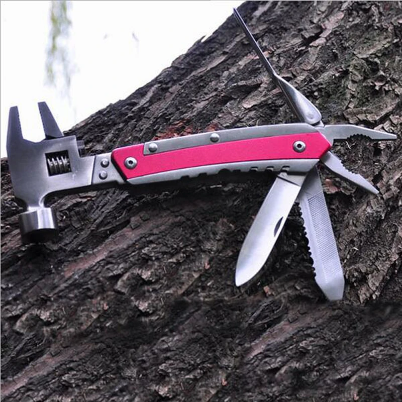 Camping Multifunction tool Pliers hammer folding saws Outdoor survival tourist equipment stainless steel Folding tool kit
Camping Multifunction tool Pliers hammer folding saws Outdoor survival tourist equipment stainless steel Folding tool kit