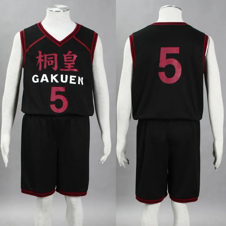 Kuroko no basuke Anime Touoh Gakuen Aomine Daiki #5 Basketball Jersey Halloween Cosplay Costume Wholesale
Kuroko no basuke Anime Touoh Gakuen Aomine Daiki #5 Basketball Jersey Halloween Cosplay Costume Wholesale