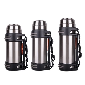 Portable Stainless Steel Vacuum Insulated Flask Thermal Cup For Hiking Camping Travel Outdoor Travel Thermos 
Portable Stainless Steel Vacuum Insulated Flask Thermal Cup For Hiking Camping Travel Outdoor Travel Thermos