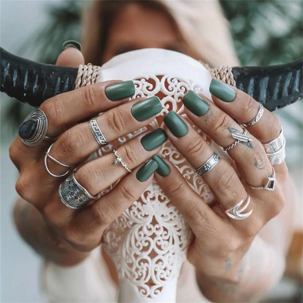 10 Pcs/set Women's Fashion Water Drop Gem Flower Personality Carved Cross Leaf Waves Silver Ring Set Charm Beach Accessories
10 Pcs/set Women's Fashion Water Drop Gem Flower Personality Carved Cross Leaf Waves Silver Ring Set Charm Beach Accessories