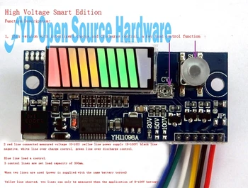 Lithium battery overcharge and over discharge protection module high voltage smart version with display
Lithium battery overcharge and over discharge protection module high voltage smart version with display
