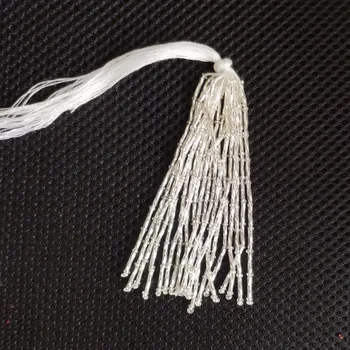 Wholesale 100 lots of 9cm wide Handmade Beaded Tassel Dress Fringe Dropper, 10 bead tassles /lot
Wholesale 100 lots of 9cm wide Handmade Beaded Tassel Dress Fringe Dropper, 10 bead tassles /lot