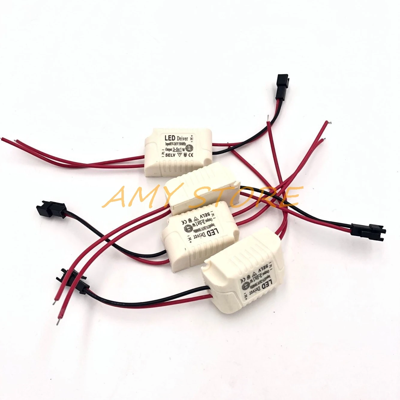 4pcs Input AC 85-265V Output DC 10-20V 300mA (3-5)x1W LED Power Supply Driver Converter
4pcs Input AC 85-265V Output DC 10-20V 300mA (3-5)x1W LED Power Supply Driver Converter