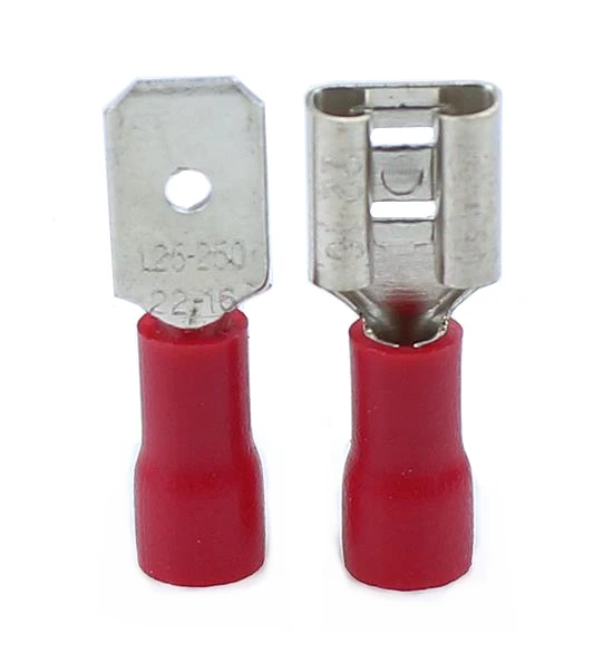 10pcs RED Female+Male FDD MDD Insulated Electrical Wiring Crimp Terminal Connector
10pcs RED Female+Male FDD MDD Insulated Electrical Wiring Crimp Terminal Connector