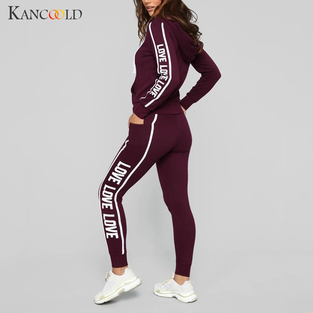 KANCOOLD Set women Fashion Casual Stripe Zipper Long Sleeve Pullove Sport Tops+Long Pants Set Party new women Set 2019FEB7
KANCOOLD Set women Fashion Casual Stripe Zipper Long Sleeve Pullove Sport Tops+Long Pants Set Party new women Set 2019FEB7