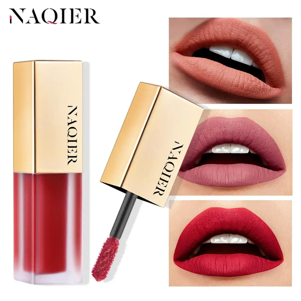 NAQIER Matte lip gloss Liquid lipstick waterproof Long Lasting clear lip gloss set 6pcs colors nude lipstick Make Up Maquiagem
NAQIER Matte lip gloss Liquid lipstick waterproof Long Lasting clear lip gloss set 6pcs colors nude lipstick Make Up Maquiagem