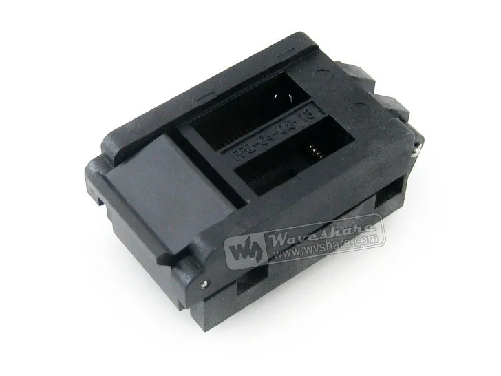 FPQ-64-0.8-13 Enplas IC Test Socket 0.8mm Pitch QFP64 TQFP64 FQFP64 PQFP64 package
FPQ-64-0.8-13 Enplas IC Test Socket 0.8mm Pitch QFP64 TQFP64 FQFP64 PQFP64 package