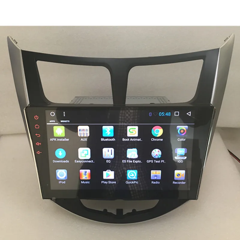 Car radio 9 Inch Full Touch Player for Hyundaii Solaris Verna Radio With BT ipod USB/SD Free map+3G/4G HOST+wifi+Support Menu
Car radio 9 Inch Full Touch Player for Hyundaii Solaris Verna Radio With BT ipod USB/SD Free map+3G/4G HOST+wifi+Support Menu