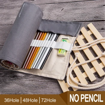 Portable Canvas Grey Color Pencil Case Storage Bag Students Pouch For Painting Supplies School Pencil Case 36/48/72 Holes
Portable Canvas Grey Color Pencil Case Storage Bag Students Pouch For Painting Supplies School Pencil Case 36/48/72 Holes