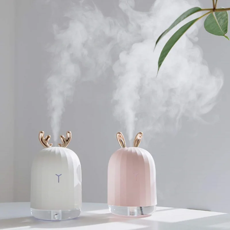 White Deer Pink Rabbit Air Humidifier Creative Cartoon USB Diffuser 220ML Charging Light Desktop Aroma Diffuser Water Nebulizer
White Deer Pink Rabbit Air Humidifier Creative Cartoon USB Diffuser 220ML Charging Light Desktop Aroma Diffuser Water Nebulizer