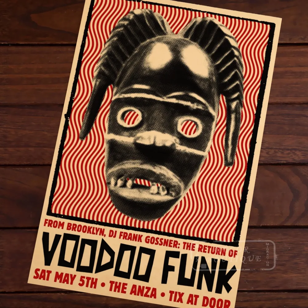 Voodoo Funk Supernatural Classic Vintage Canvas Painting Poster DIY Wall Paper Posters Home Decor Gift
Voodoo Funk Supernatural Classic Vintage Canvas Painting Poster DIY Wall Paper Posters Home Decor Gift
