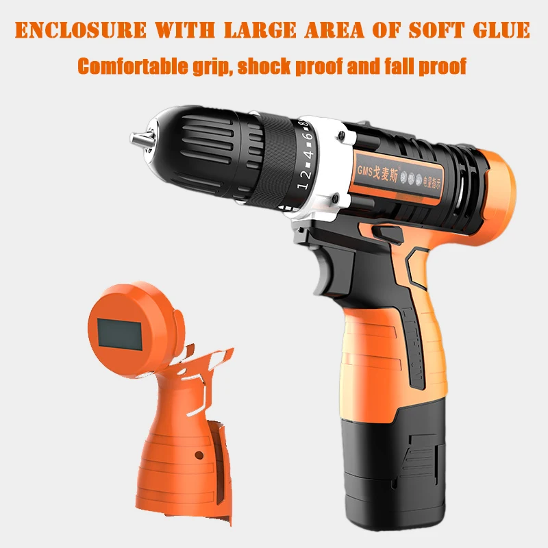 12V Max Electric Screwdriver Cordless Drill Mini Wireless Power Driver DC Lithium-Ion Battery 3/8-Inch 2-Speed
12V Max Electric Screwdriver Cordless Drill Mini Wireless Power Driver DC Lithium-Ion Battery 3/8-Inch 2-Speed