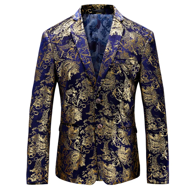 PAULKONTE Hot British Wind Slim Suit Jacket Autumn Spring Stamping Fashion Personality Stage Wedding Party Classic Men's Jacket
PAULKONTE Hot British Wind Slim Suit Jacket Autumn Spring Stamping Fashion Personality Stage Wedding Party Classic Men's Jacket