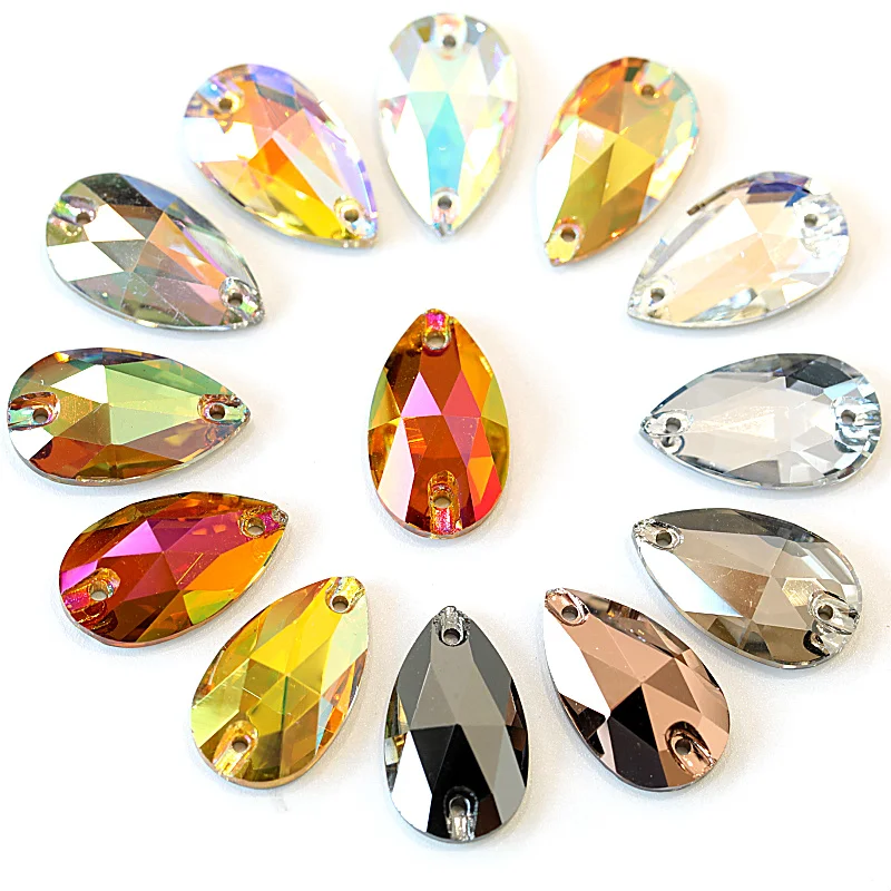 11x18mm Colorful 24 Colors Best Quality Sew On Rhinestone Teardrop Shape Boutique Glass Flatback Sew on Stones for Garment F0051
11x18mm Colorful 24 Colors Best Quality Sew On Rhinestone Teardrop Shape Boutique Glass Flatback Sew on Stones for Garment F0051