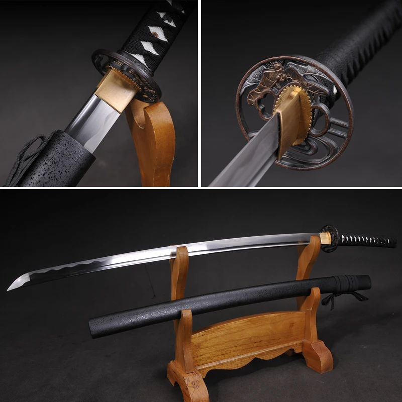 Handmade Katana Full tang blade Japanese Sword T10 Steel&hand polished Functional real katana very sharp
Handmade Katana Full tang blade Japanese Sword T10 Steel&hand polished Functional real katana very sharp