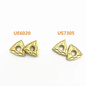 10PCS Carbide Insert WNMG080408 MA UE6020 / US735 External Turning Knife WNMG 080408 Lathe Tool CNC Tool Milling Cutter
10PCS Carbide Insert WNMG080408 MA UE6020 / US735 External Turning Knife WNMG 080408 Lathe Tool CNC Tool Milling Cutter
