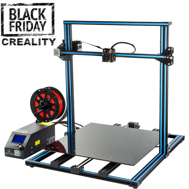 CREALITY 3D Large Printing Size 500*500mm CR-10 S5,Dua Z Rod Filament Sensor/Detect Resume Power Off 3D Printer DIY Kit
CREALITY 3D Large Printing Size 500*500mm CR-10 S5,Dua Z Rod Filament Sensor/Detect Resume Power Off 3D Printer DIY Kit
