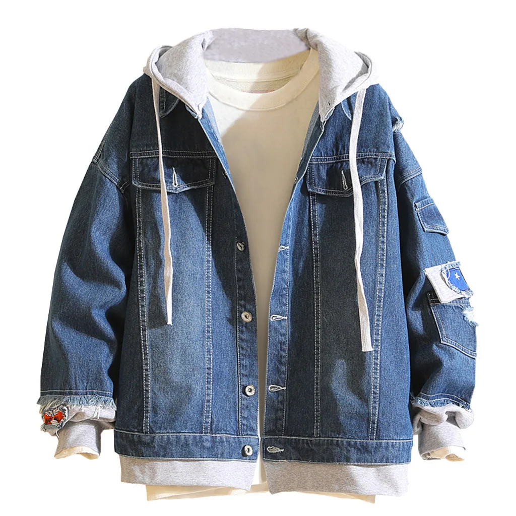 JAYCOSIN Men's Jackets Streetwear Men's Autumn Casual Retro Washed Denim Jacket Jacket Shirt Men's Spring
JAYCOSIN Men's Jackets Streetwear Men's Autumn Casual Retro Washed Denim Jacket Jacket Shirt Men's Spring