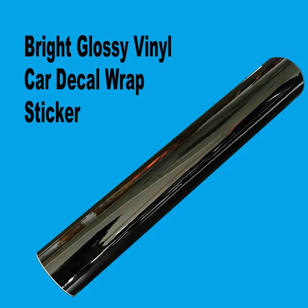 Bright glossy vinyl