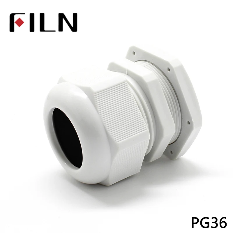 Plastic Waterproof Adjustable IP68 PG36 22-32MM Cable Gland Joints, PG7, PG9, PG11, PG13.5, PG16 (4)