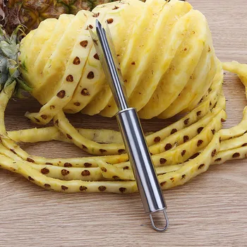 Portable Non-slip stainless steel Fruit Pineapple Peeler Easy Cleaning Fork Fruit Tools Kitchen Tools
Portable Non-slip stainless steel Fruit Pineapple Peeler Easy Cleaning Fork Fruit Tools Kitchen Tools