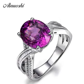 AINUOSHI 4 Carats Oval Cut Red Sona Bridal Rings 925 Sterling Silver Women 4 Prongs Women Wedding Engagement Bridal Rings Gifts
AINUOSHI 4 Carats Oval Cut Red Sona Bridal Rings 925 Sterling Silver Women 4 Prongs Women Wedding Engagement Bridal Rings Gifts
