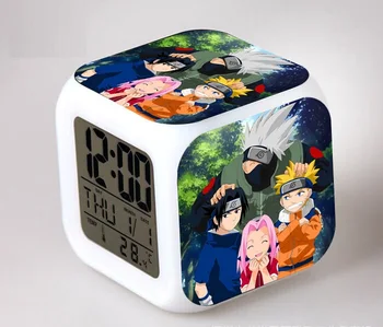 Naruto LED 7 Color Flash Light Changing Night Light PVC Alarm Clock Kurama Hinata Sasuke Japan Anime Cartoon Action Figure Toys 
Naruto LED 7 Color Flash Light Changing Night Light PVC Alarm Clock Kurama Hinata Sasuke Japan Anime Cartoon Action Figure Toys