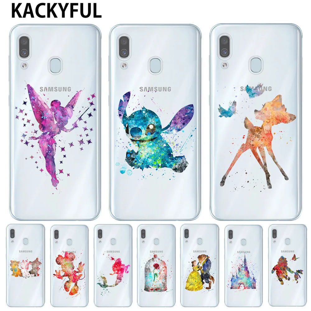Snow White Tinker Bell Stitch Silicone Phone Case For Samsung Galaxy A50 A505 A10 A20 A30 A40 A70 Cover Mickey Minnie Fundas
Snow White Tinker Bell Stitch Silicone Phone Case For Samsung Galaxy A50 A505 A10 A20 A30 A40 A70 Cover Mickey Minnie Fundas