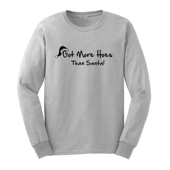 Mens Got More Hoes Than Santa Christmas Gift Graphic Long Sleeve T-Shirts Casual Men Tee
Mens Got More Hoes Than Santa Christmas Gift Graphic Long Sleeve T-Shirts Casual Men Tee