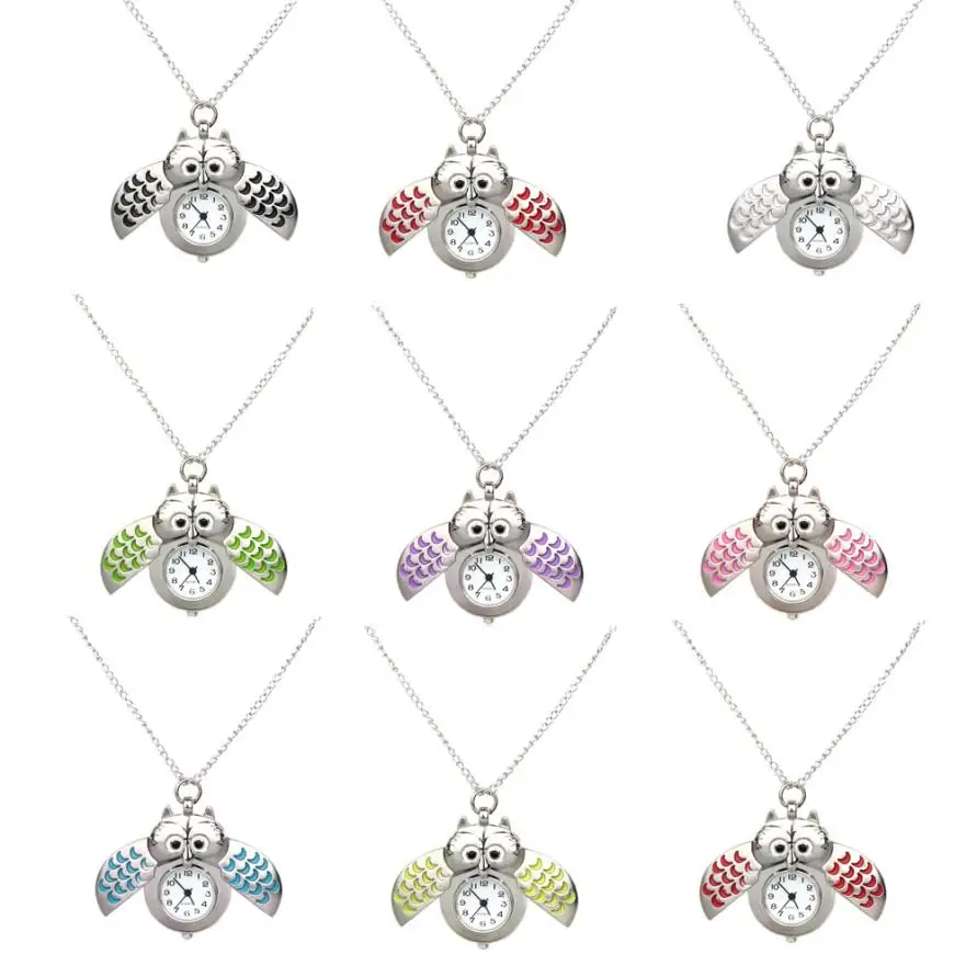 Mini Metal owl double open Quartz Watch Pendant Hanging clock Pocket watches Dropshipping charms esmaltes jewelry making
Mini Metal owl double open Quartz Watch Pendant Hanging clock Pocket watches Dropshipping charms esmaltes jewelry making