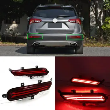 LED Rear Bumper Reflector Fog Brake Turn Indicator Lights For Buick Envision 2014-2019
LED Rear Bumper Reflector Fog Brake Turn Indicator Lights For Buick Envision 2014-2019