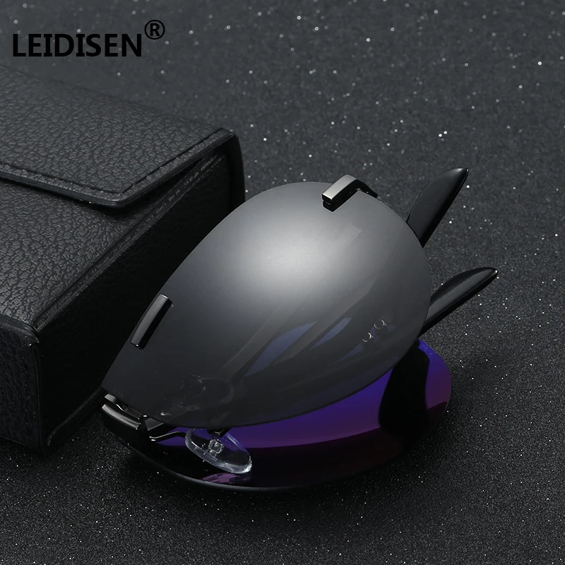 LEIDISEN Brand Portable Foldable Folding Sunglasses Polarized Men's Pilot Driving Sunglasses Coating Mirror Goggles Eyewear New
LEIDISEN Brand Portable Foldable Folding Sunglasses Polarized Men's Pilot Driving Sunglasses Coating Mirror Goggles Eyewear New