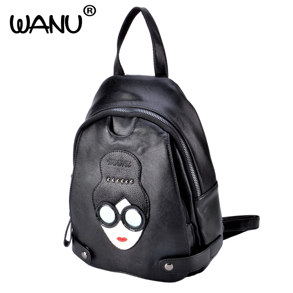 WANU Spit Leather Backpack Women Fashion Sheepskin Backpacks Good Quality Female Bag Travel Back Pack Gift for Wife Girl Friend
WANU Spit Leather Backpack Women Fashion Sheepskin Backpacks Good Quality Female Bag Travel Back Pack Gift for Wife Girl Friend