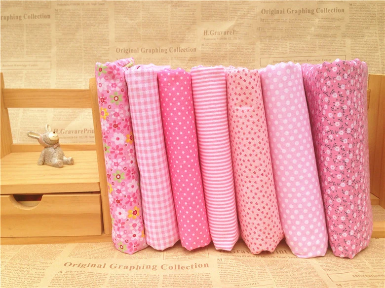 Urijk 7PCs/set Red DIY Patchwork Fabrics For Sewing The Cloth Baby Quilting Cotton Fabric Felt For Needlework 25*25cm Kawaii
Urijk 7PCs/set Red DIY Patchwork Fabrics For Sewing The Cloth Baby Quilting Cotton Fabric Felt For Needlework 25*25cm Kawaii