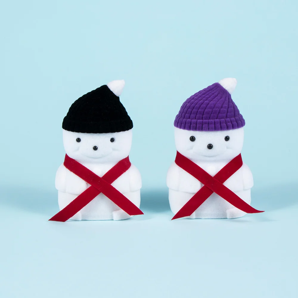1 Pcs Delicate Gift Black Purple Ring Box Earring Display Holder With Hat Snowman Velvet Christmas Jewelry Storage Case
1 Pcs Delicate Gift Black Purple Ring Box Earring Display Holder With Hat Snowman Velvet Christmas Jewelry Storage Case