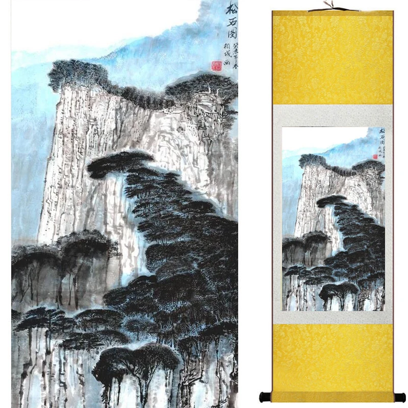 landscape painting Home Office Decoration Chinese scroll painting Mountains and river painting 19071507
landscape painting Home Office Decoration Chinese scroll painting Mountains and river painting 19071507